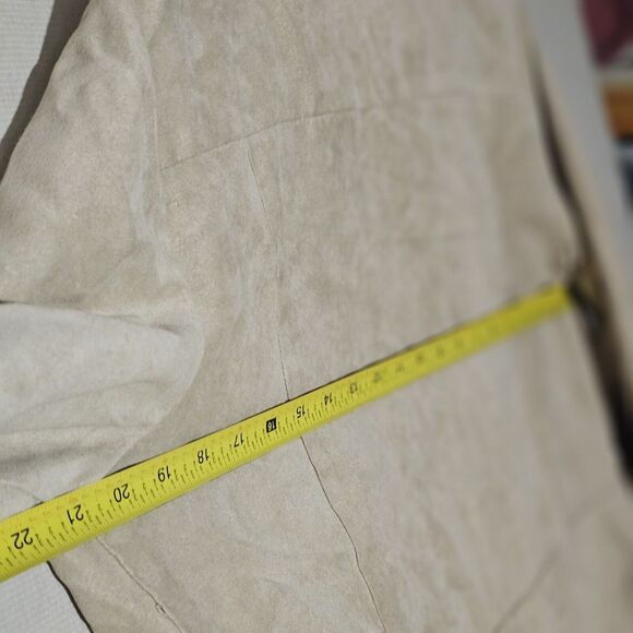 Maggie Sweet Soft Beige Jacket Women's Size Medium Petite Southwestern Cowgirl - Picture 10 of 11